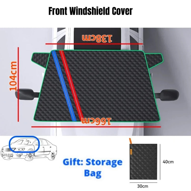Winter Outdoor Car Windscreen Snow Ice Shield Thicken Waterproof Protector, Spec: Front Cover - Window Foils & Solar Protection by PMC TechLife | Online Shopping South Africa | PMC TechLife