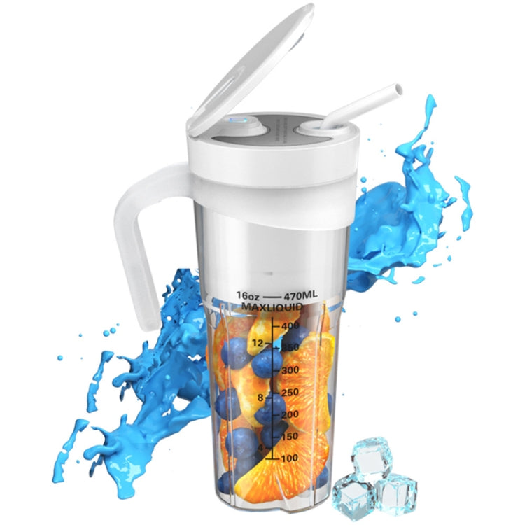Portable Mini Electrical Extractors USB Charging Multifunctional Juicer(White) - free shipping - PMC TechLife - Order now!