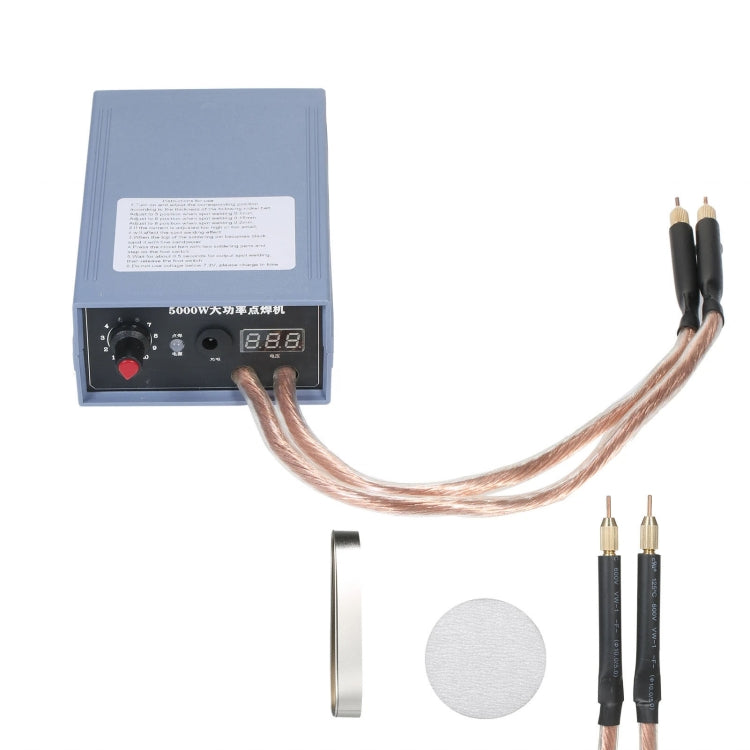 Portable 18650 Battery Spot Welder 5000W High Power Handheld Spot Welding Machine, Style: Automatic Version EU Plug - Others by PMC TechLife | Online Shopping South Africa | PMC TechLife