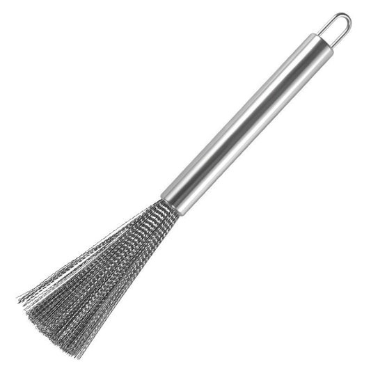 Cookware Scrubber Brush Stainless Steel Cleaning Brush for Pots, Frying Pans, 21cm - Cleaning Tools by PMC Jewellery | Online Shopping South Africa | PMC Jewellery | Buy Now Pay Later Mobicred