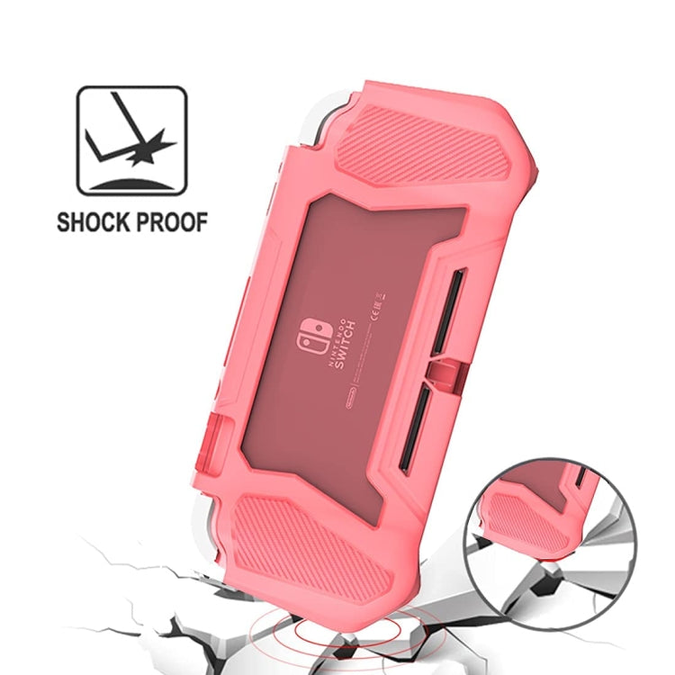 For Nintendo Switch Lite Full Cover Protective Shell TPU Console Case(Black) - Cases by PMC TechLife | Online Shopping South Africa | PMC TechLife