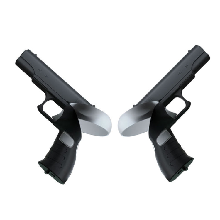 For Meta Quest 2 VR  iplay Controller Shooting Game Grip(Black) - VR Accessories by PMC TechLife | Online Shopping South Africa | PMC TechLife