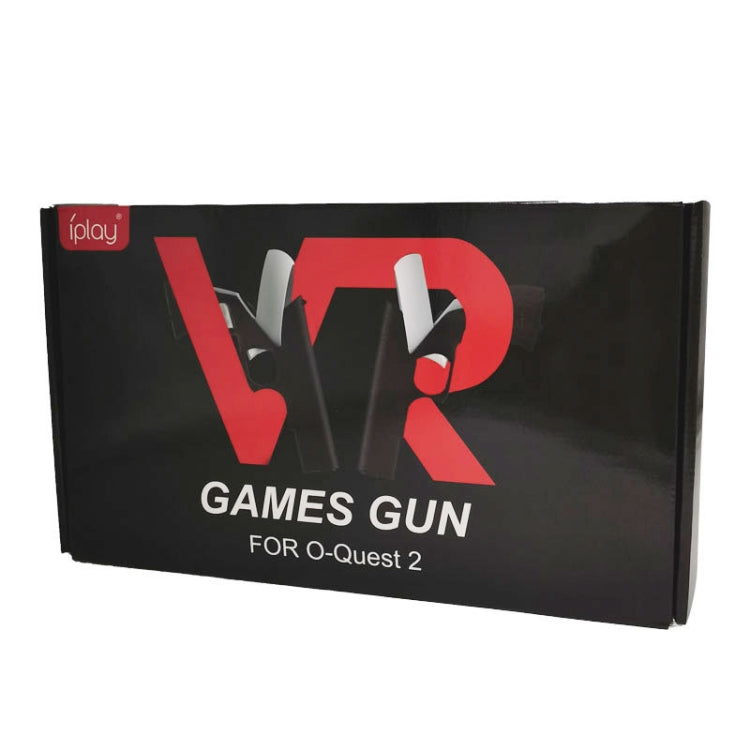 For Meta Quest 2 VR  iplay Controller Shooting Game Grip(Black) - VR Accessories by PMC TechLife | Online Shopping South Africa | PMC TechLife