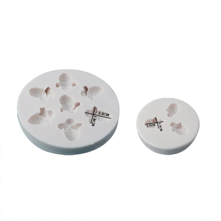 Little Bee Silicone Mold Fondant Chocolate Cake Mold, Spec: Mk-3172 Light Gray - Food Molds by PMC TechLife | Online Shopping South Africa | PMC TechLife