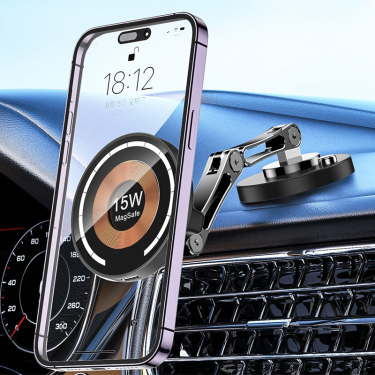 Magsafe Magnetic Mobile Phone Navigation Rotating Bracket, Model: With Wireless Charging - free shipping - PMC TechLife - Order now!