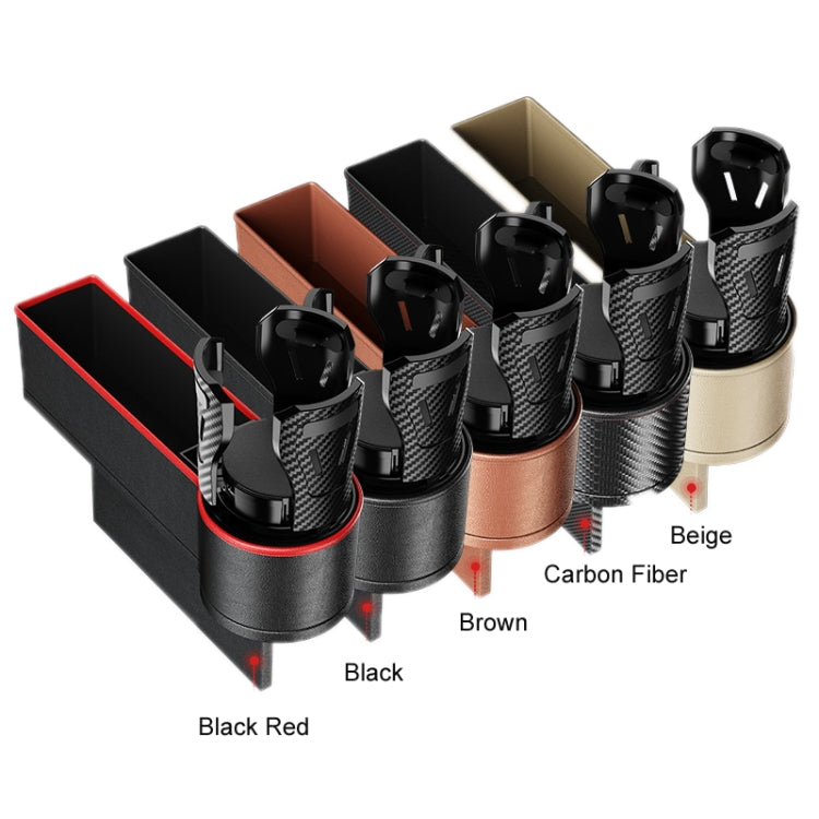 Car Seat Gap Storage Box Car Water Cup Holder Ashtray, Color: Left Black Red - Stowing Tidying by PMC Jewellery | Online Shopping South Africa | PMC Jewellery | Buy Now Pay Later Mobicred