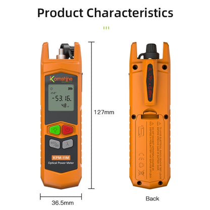 Komshine High Precision Optical Power Meter Mini Fiber Optic Light Attenuation Tester With LED, Specification: C-L/-50DBM to +26DBM - Fiber Optic Test Pen by Komshine | Online Shopping South Africa | PMC Jewellery | Buy Now Pay Later Mobicred