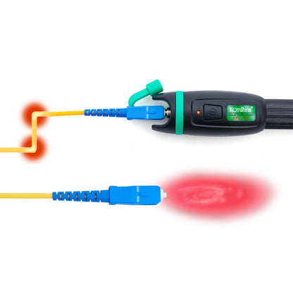 KomShine Metal Visible Laser Light Source Fiber Optic Red Light Pen, Model: KFL-11P-20MW - Fiber Optic Test Pen by KomShine | Online Shopping South Africa | PMC Jewellery | Buy Now Pay Later Mobicred