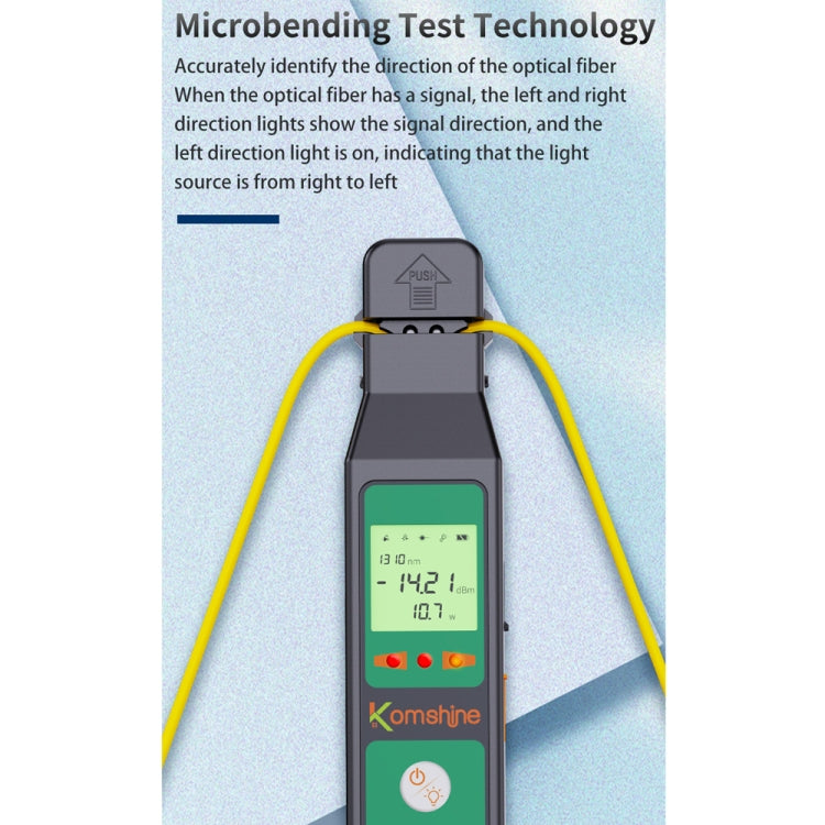 Komshine Optical Fiber Signal Direction Identification Instrument, Model: KFI-45-L - Fiber Optic Test Pen by Komshine | Online Shopping South Africa | PMC Jewellery