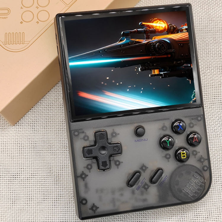 ANBERNIC RG35XX PLUS  Handheld Game Console 3.5-Inch IPS Screen Support HDMI TV 64GB+128GB(Transparent Black) - Pocket Console by ANBERNIC | Online Shopping South Africa | PMC Jewellery | Buy Now Pay Later Mobicred