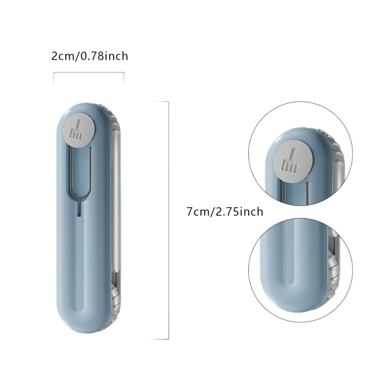 Bluetooth Earphone Cleaning Artifact Phone Dust Removal Tool Multi-Function Cleaning Brush(Grey) - Other Accessories by PMC Jewellery | Online Shopping South Africa | PMC Jewellery | Buy Now Pay Later Mobicred