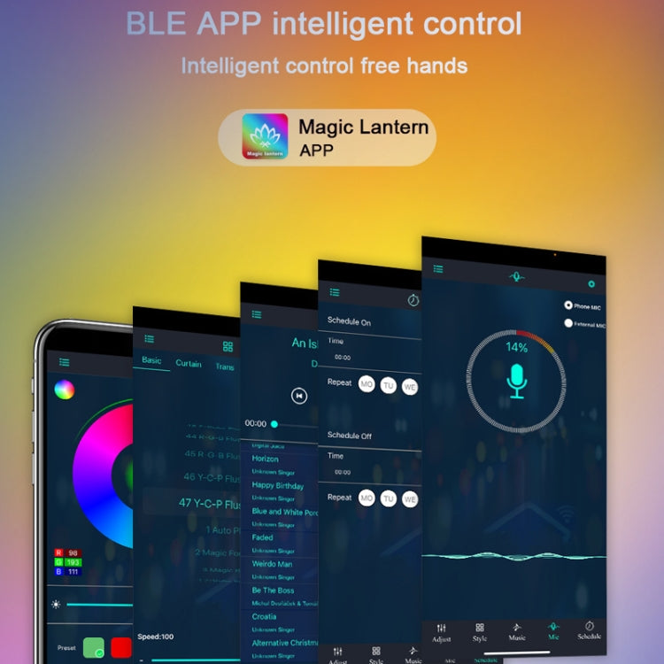 8pcs+4 Corners Bluetooth 12V RGBIC Splicing Wall Light Intelligent Remote Control Indoor Decorative Ambient Lights(UK Plug) - Novelty Lighting by PMC TechLife | Online Shopping South Africa | PMC TechLife | Buy Now Pay Later Mobicred