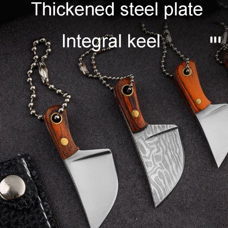 Mini Knife Keychain Portable Removal Express Pendant Accessory With Holster, Model: Axe Gold - Burin &Cutting Knife by PMC TechLife | Online Shopping South Africa | PMC TechLife