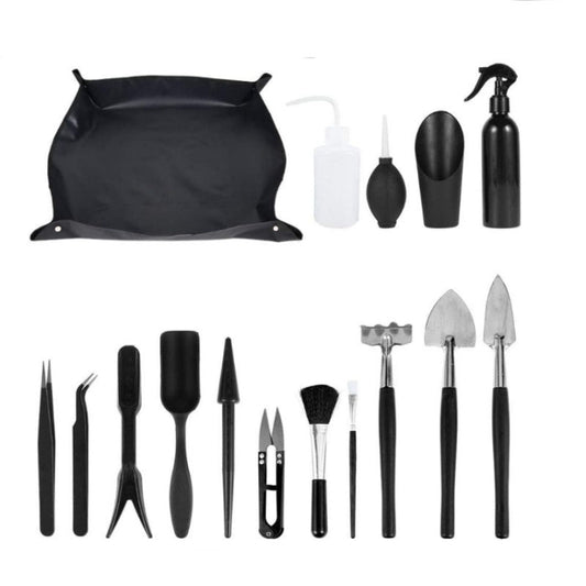 16pcs /Set Succulent Plant Gardening Tools Set Indoor Growing Removal Pots Horticultural Kits - Garden Hand Tools by PMC Jewellery | Online Shopping South Africa | PMC Jewellery