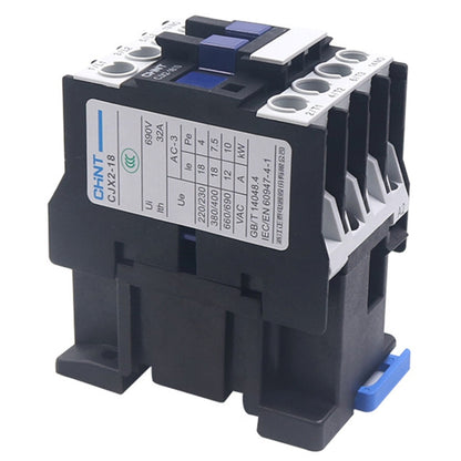 CHNT CJX2-8011 80A 220V Silver Alloy Contacts Multi-Purpose Single-Phase AC Contactor - Relays by CHNT | Online Shopping South Africa | PMC Jewellery | Buy Now Pay Later Mobicred