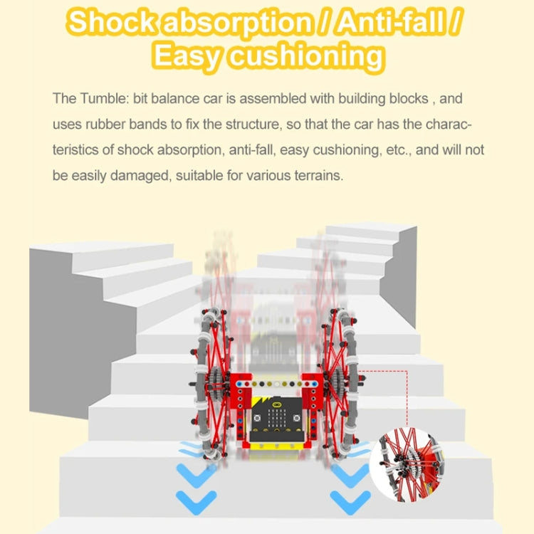 Yahboom Micro: Bit Self-Balancing Block Building Programmable APP Control Robot Kit, Spec: Tumblebit Superbit - Components Kits by Yahboom | Online Shopping South Africa | PMC Jewellery | Buy Now Pay Later Mobicred