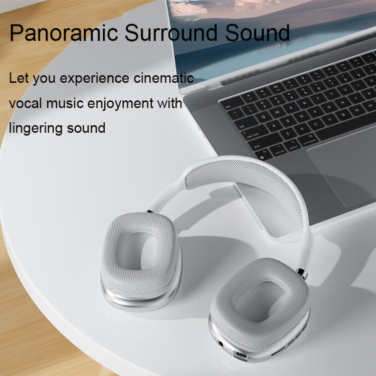 P9 Pro Max HiFi Sound Effect Noise Reduction Wireless Bluetooth Headset(Blue) - Headset & Headphone by PMC TechLife | Online Shopping South Africa | PMC TechLife