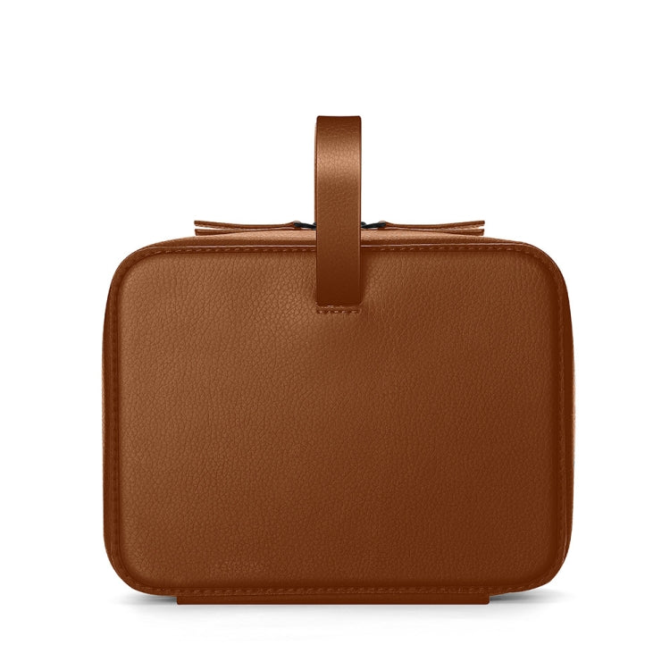 PU Leather Watch Strap Organizer Box For Apple Watch Band  Travel Storage Case(Brown) - Others by PMC TechLife | Online Shopping South Africa | PMC TechLife