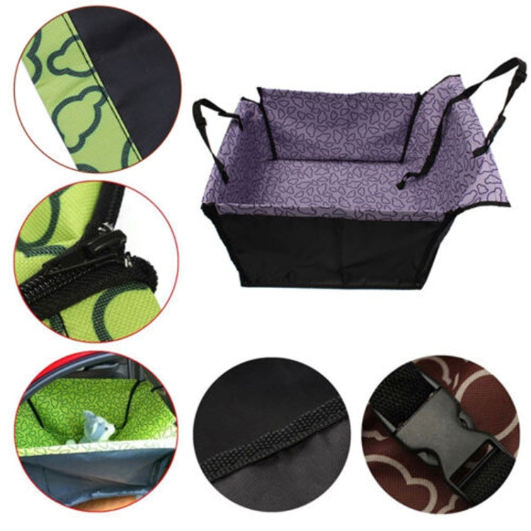 Car Single Seat Waterproof Pet Seat Protective Pad, Color: Purple Cloud - Seat Accessories by PMC Jewellery | Online Shopping South Africa | PMC Jewellery | Buy Now Pay Later Mobicred