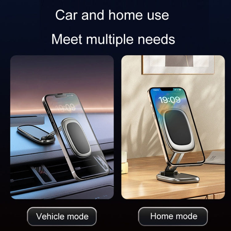 Magnetic Car Phone Holder Automobile Rotatable Multifunctional Folding Stands, Model: Q43 - Car Holders by PMC Jewellery | Online Shopping South Africa | PMC Jewellery | Buy Now Pay Later Mobicred