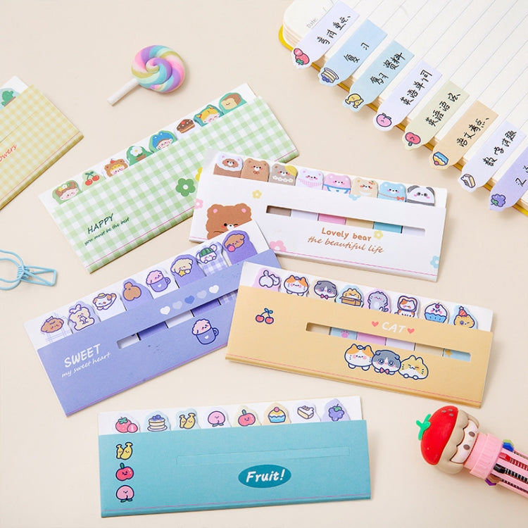 120sheets /Set Kawaii Sticky Tab Note Page Marker Writable and Repositionable File Flags, Spec:  Cat - Memo Paper by PMC Jewellery | Online Shopping South Africa | PMC Jewellery | Buy Now Pay Later Mobicred