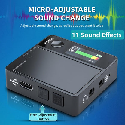 A9 Mobile Phone Computer Live Recording Mini Color Screen Display Sound Card Voice Changer, Spec: English - Live Sound Effects Processors by PMC Jewellery | Online Shopping South Africa | PMC Jewellery | Buy Now Pay Later Mobicred