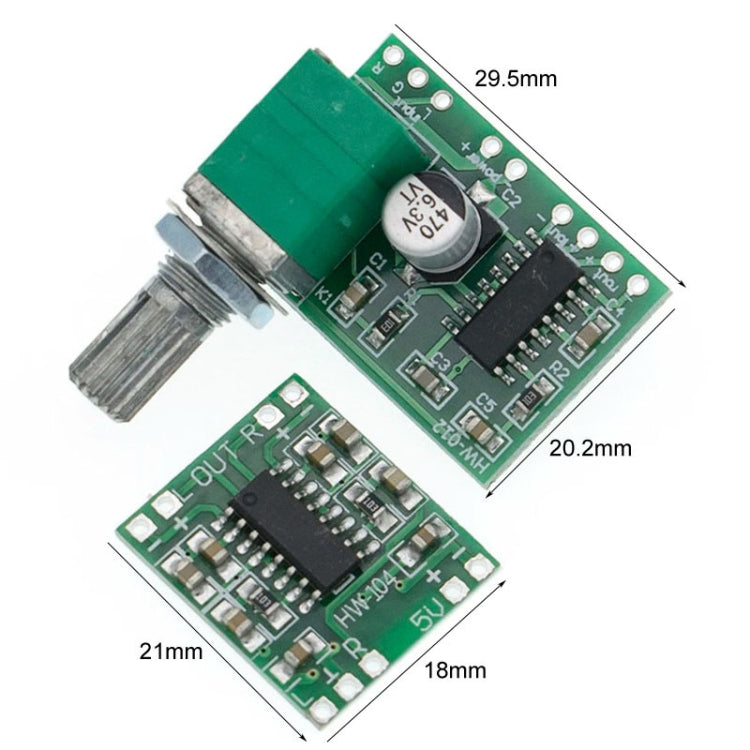 10pcs PAM8403 Mini 5V Digital Amplifier Board USB Power Supply Good Sound Effect, Specification: Module - Breadboard / Amplifier Board by PMC Jewellery | Online Shopping South Africa | PMC Jewellery
