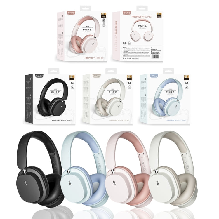 SOYTO SY-T2 Noise Reduction Bluetooth Headset Wireless Game Headset(Black) - Headset & Headphone by SOYTO | Online Shopping South Africa | PMC TechLife | Buy Now Pay Later Mobicred