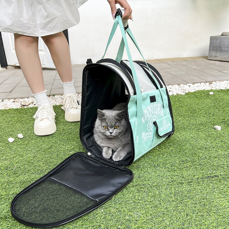 Simple Contrasting Pet Backpack Space Capsule Cat Bag Shoulder Dog Bag(Model 5 Pink) - Pet Bags by PMC TechLife | Online Shopping South Africa | PMC TechLife | Buy Now Pay Later Mobicred