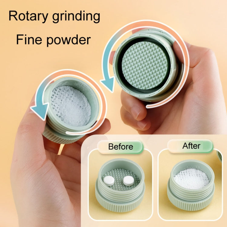 Portable 4 In 1 Mini Pill Box Multifunctional Cutting And Dispensing Device(Green) - free shipping - PMC TechLife - Order now!