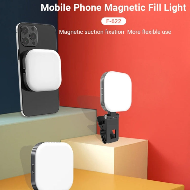 Mini Magnetic Fill Light Rechargeable Tri-Color Temperature Selfie Light - Selfie Light by PMC Jewellery | Online Shopping South Africa | PMC Jewellery