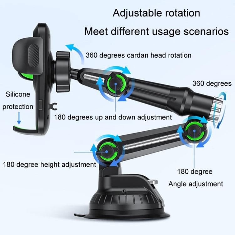 Car Windscreen Dashboard Suction Cup Phone Holder, Color: Regular Green - Car Holders by PMC Jewellery | Online Shopping South Africa | PMC Jewellery | Buy Now Pay Later Mobicred