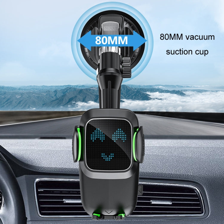 Car Windscreen Dashboard Suction Cup Phone Holder, Color: Extended Green - Car Holders by PMC Jewellery | Online Shopping South Africa | PMC Jewellery | Buy Now Pay Later Mobicred