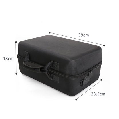 For PS5 Slim Game Console EVA Storage Bag Handbag Carrying Case(1900 Black) - Bags by PMC Jewellery | Online Shopping South Africa | PMC Jewellery | Buy Now Pay Later Mobicred