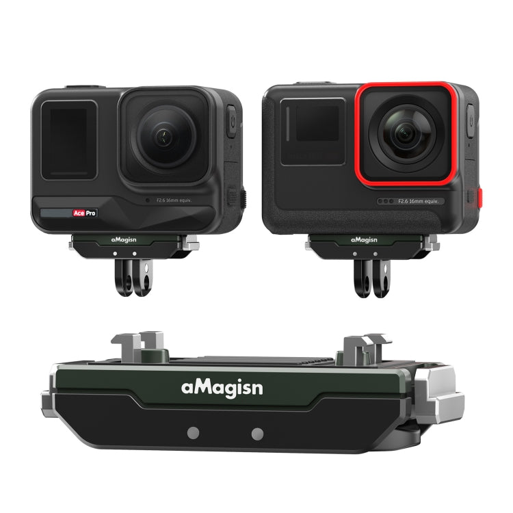 For Insta360 Ace / Ace Pro aMagisn Metal Magnetic Quick Release Sports Camera Accessories - Others by aMagisn | Online Shopping South Africa | PMC Jewellery | Buy Now Pay Later Mobicred