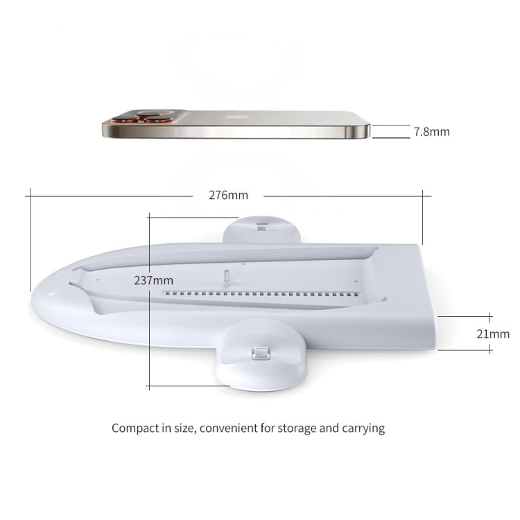 For PS5 Slim Console DOBE Multifunctional Charging Base with RGB Light - free shipping - PMC Jewellery - Order now!