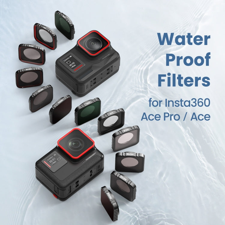 For Insta360 Ace Pro ND8+ND16+ND32+ND64 aMagisn Waterproof Filter Protective Goggles Sports Camera Accessories - Len Accessories by aMagisn | Online Shopping South Africa | PMC Jewellery | Buy Now Pay Later Mobicred