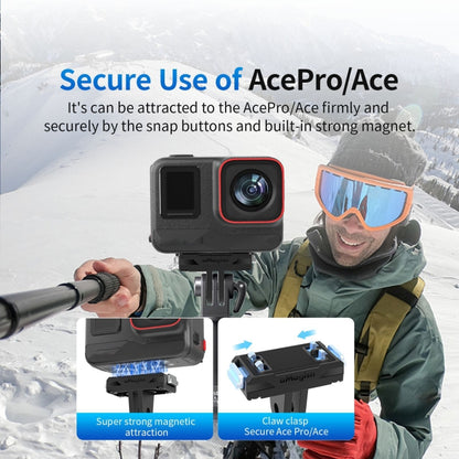 For Insta360 Ace / Ace Pro aMagisn Magnetic Quick Release Plastic Accessories Sports Camera Accessories - Others by aMagisn | Online Shopping South Africa | PMC Jewellery | Buy Now Pay Later Mobicred