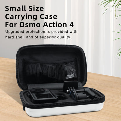For DJI Osmo Action 4 / 3 aMagisn Small Organizer Bag Sports Camera Protective Accessories(Pearl White) -  by aMagisn | Online Shopping South Africa | PMC Jewellery | Buy Now Pay Later Mobicred