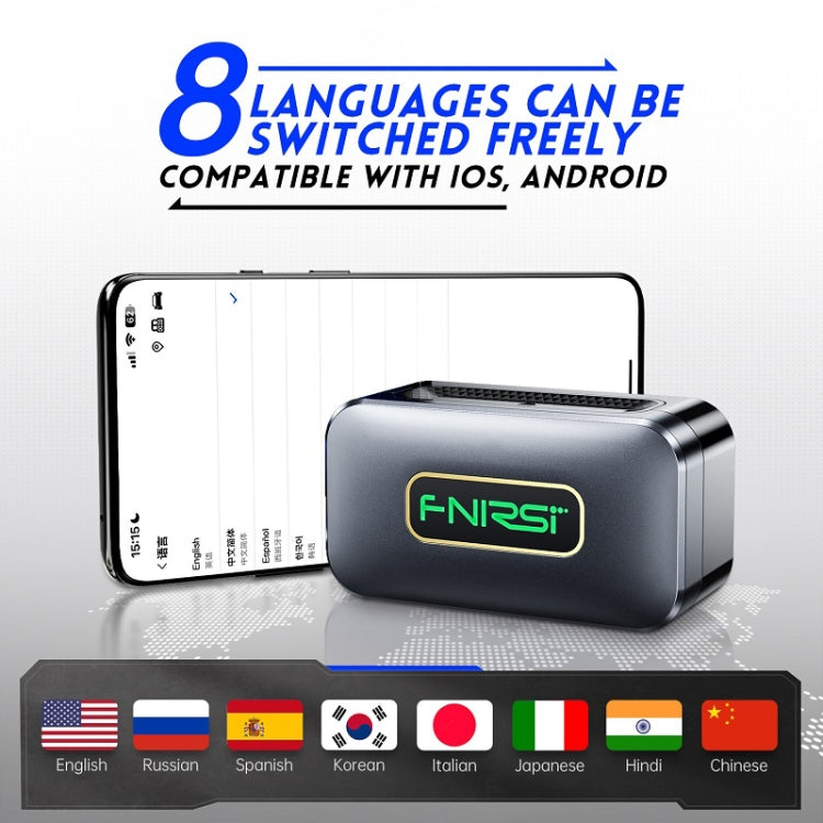 FNIRSI Bluetooth 5.1 Car Engine OBD2 Fault Code Diagnostic Instrument(English) - Electronic Test by FNIRSI | Online Shopping South Africa | PMC Jewellery | Buy Now Pay Later Mobicred
