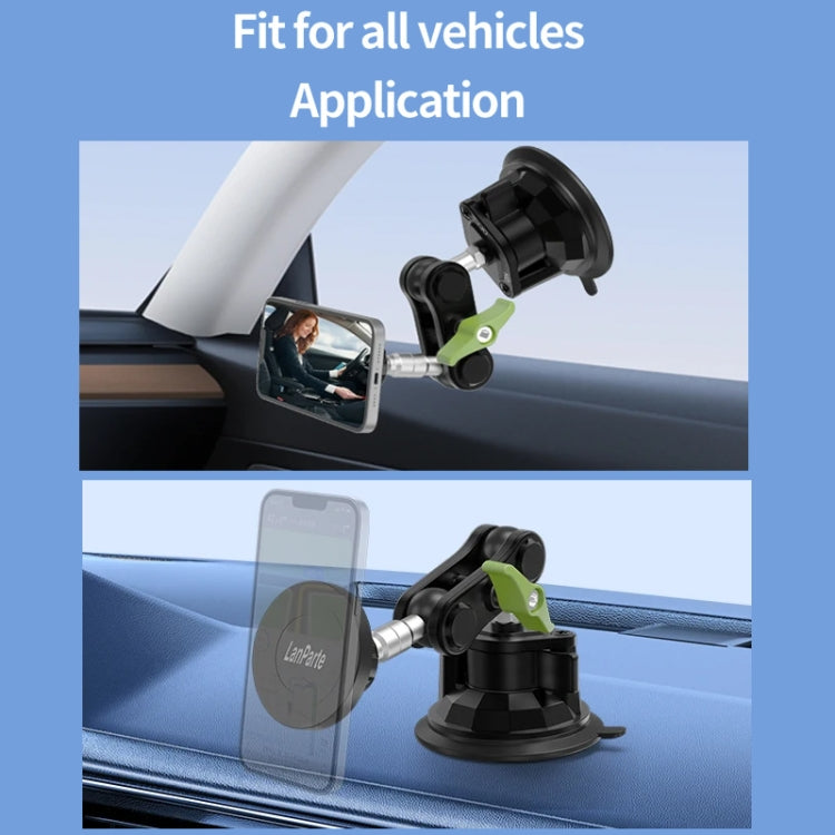 Lanparte Magnetic Car Phone Holder Adjustable Suction Cup Navigation Stand RBA-M01N - Universal Car Holders by Lanparte | Online Shopping South Africa | PMC TechLife | Buy Now Pay Later Mobicred