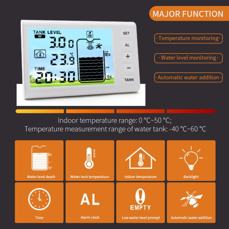 Underground Open Measurement Ultrasonic Liquid Level Meter(TS-FT001) - Water Leakage Alarm by PMc TechLife | Online Shopping South Africa | PMc TechLife | Buy Now Pay Later Mobicred