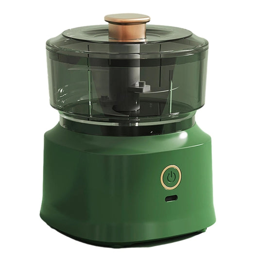 JRQ-01 Home Wireless Electric Meat Grinder Kitchen Garlic Pounder, Size: Long-press(Green) - Stirrer & Squeezer by PMC Jewellery | Online Shopping South Africa | PMC Jewellery | Buy Now Pay Later Mobicred