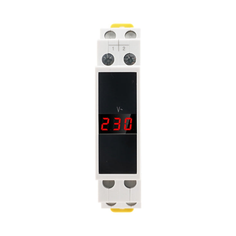 SINOTIMER SDM011 Modular Din Rail Type AC Single-Phase Digital Voltmeter Electronic Instrumentation - Current & Voltage Tester by SINOTIMER | Online Shopping South Africa | PMC TechLife | Buy Now Pay Later Mobicred