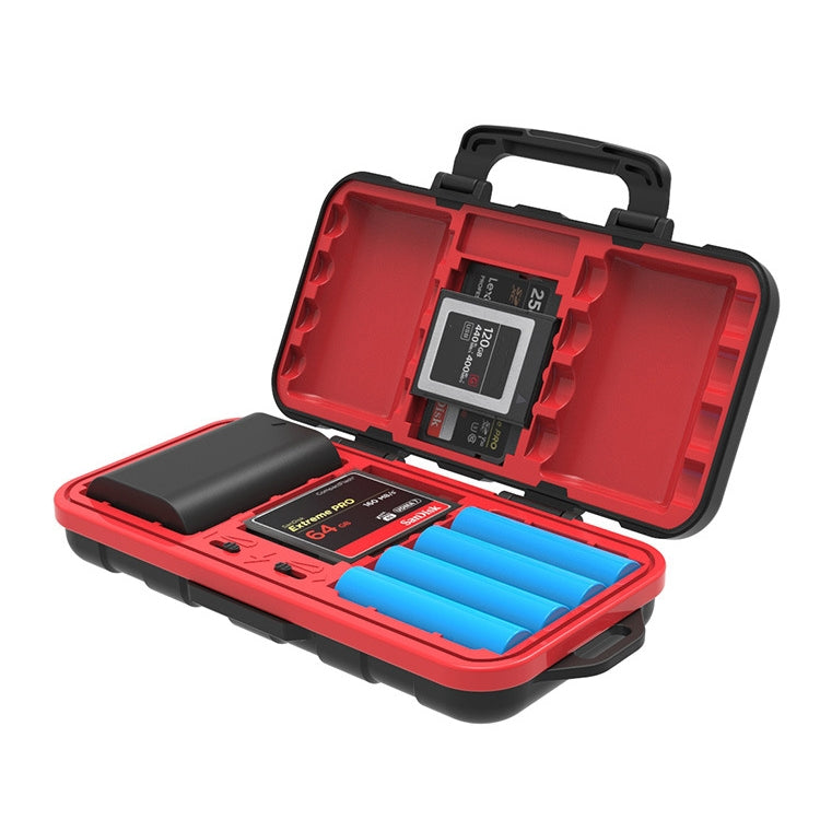 Desiontal LP-E6 Waterproof SD Card Holder Camera Battery Case(Black) -  by Desiontal | Online Shopping South Africa | PMC TechLife | Buy Now Pay Later Mobicred