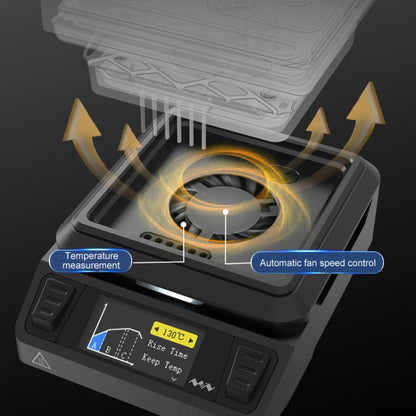 MINIWARE MHP50 Support PD/DC Power Supply 150W High Power Mini Thermostat Heating Station, Model: B5 - Repair Platform by MINIWARE | Online Shopping South Africa | PMC Jewellery