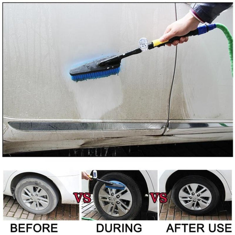 Car Wash Brush Head Soft Bristle Long Handle Brush Spray Foam Bottle Set(3 In 1) - Car washing supplies by PMC Jewellery | Online Shopping South Africa | PMC Jewellery