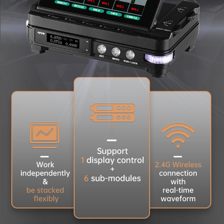 MINIWARE Rise And Fall Linear Switching DC Mini Digital Power Module, Model: MDP-P906 - Power Module by MINIWARE | Online Shopping South Africa | PMC TechLife | Buy Now Pay Later Mobicred