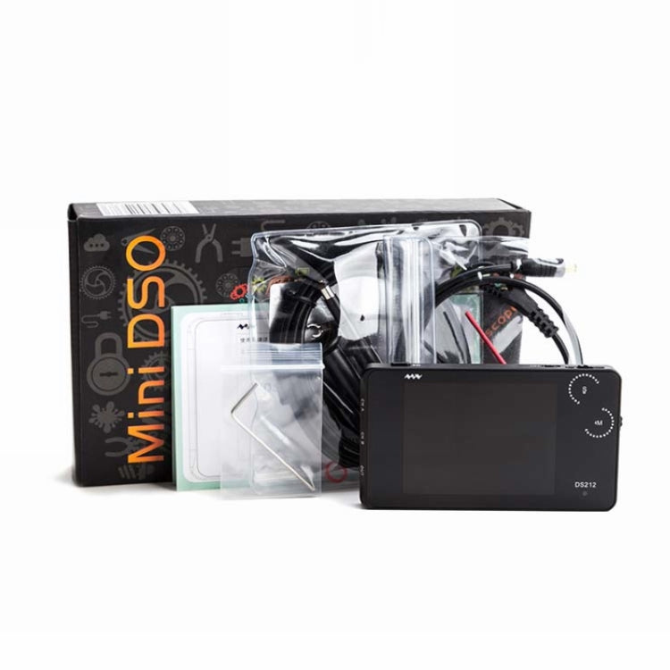 MINIWARE Dual Channel Mini Portable Handheld Digital Storage Oscilloscope, Model: DS212 - free shipping - PMC TechLife - Order now!