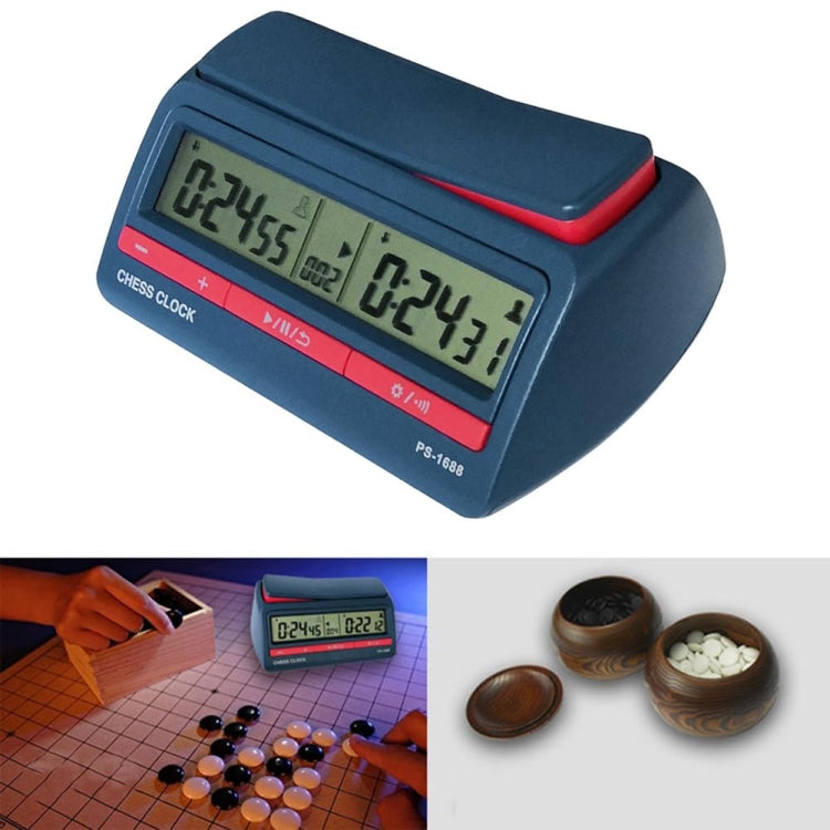 PS-1688 Multifunctional Digital Display Go And Chess Competition Timer Clock - Alarm Clocks by PMc TechLife | Online Shopping South Africa | PMc TechLife | Buy Now Pay Later Mobicred